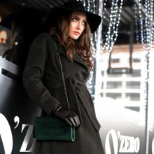 Сумка "Элис" Изумруд Велюр Сумка "Элис" Изумруд Велюр