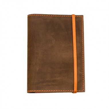 Обложка на паспорт 2.0 Орех-апельсин