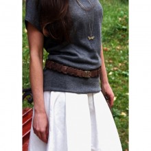 Женский бохо-ремень Орех Женский бохо-ремень Орех