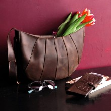 Сумка "Круассан" Орех Сумка "Круассан" Орех