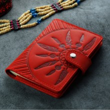 Обложка для паспорта 3.0 "Инди" Коралл (кожа) Обложка для паспорта 3.0 "Инди" Коралл (кожа)