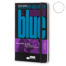 Блокнот Moleskine Bluenote средний черный LEBLQP062 Блокнот Moleskine Bluenote средний черный LEBLQP062