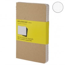 Набор блокнотов Moleskine Cahier маленьких бежевых QP412 Набор блокнотов Moleskine Cahier маленьких бежевых QP412