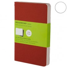 Набор блокнотов Moleskine Cahier средних бордо CH118 Набор блокнотов Moleskine Cahier средних бордо CH118