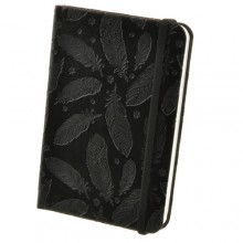 Карманный блокнот БланкНотик (черный, перья) Карманный блокнот БланкНотик (черный, перья)