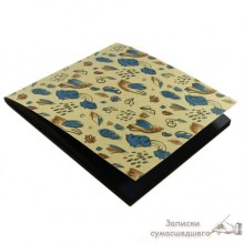 Блокнот с темными листами "Птички" Блокнот с темными листами "Птички"