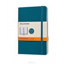 Блокнот Moleskine Classic Карманный B7 Мягкая Обложка Линия Аквамарин Блокнот Moleskine Classic Карманный B7 Мягкая Обложка Линия Аквамарин