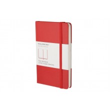Блокнот Moleskine Classic Карманный B7 Твердая Обложка Чистые листы Красный Блокнот Moleskine Classic Карманный B7 Твердая Обложка Чистые листы Красный