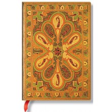 Блокнот Paperblanks Бухара A5, Линия, Янтарный Блокнот Paperblanks Бухара A5, Линия, Янтарный