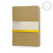 Блокнот Moleskine Cahier (3 шт) большой бежевый QP422 Блокнот Moleskine Cahier (3 шт) большой бежевый QP422