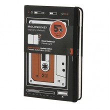 Блокнот Moleskine Audiocassette A6 Линия Черный Блокнот Moleskine Audiocassette A6 Линия Черный