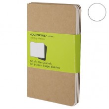Набор блокнотов Moleskine Cahier маленьких бежевых QP413 Набор блокнотов Moleskine Cahier маленьких бежевых QP413