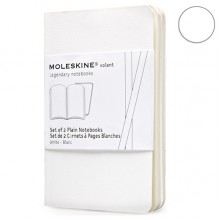 Набор блокнотов Moleskine Volant мини белых QP703WH Набор блокнотов Moleskine Volant мини белых QP703WH