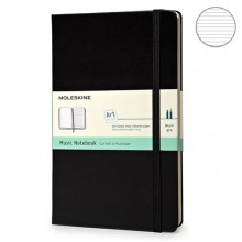 Записная Книжка Moleskine Classic A5 с Нотным Станом Записная Книжка Moleskine Classic A5 с Нотным Станом