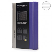 Блокнот Moleskine средний фиолетовый PFFNT03HI