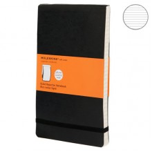 Записная Книжка Moleskine reporter A5 Линия Черная Мягкая Обложка Записная Книжка Moleskine reporter A5 Линия Черная Мягкая Обложка