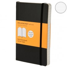Записная Книжка Moleskine Classic A6 Линия Черная Мягкая Обложка Записная Книжка Moleskine Classic A6 Линия Черная Мягкая Обложка