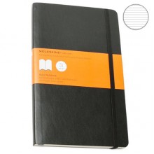 Записная книжка Moleskine Classic Soft средняя в линейку Записная книжка Moleskine Classic Soft средняя в линейку