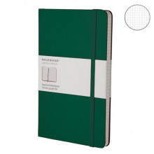 Записная книжка Moleskine Classic средняя зеленая клетка Записная книжка Moleskine Classic средняя зеленая клетка