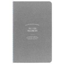 Блокнот Ogami «Pro Soft» А5, Серый, Чистые листы Блокнот Ogami «Pro Soft» А5, Серый, Чистые листы