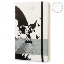 Блокнот Moleskine Batman средний белый LEBA01QP060 Блокнот Moleskine Batman средний белый LEBA01QP060