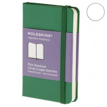 Записная Книжка Moleskine mini Чистые листы Зеленая Записная Книжка Moleskine mini Чистые листы Зеленая