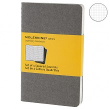 Набор блокнотов Moleskine Cahier маленьких серых CH312 Набор блокнотов Moleskine Cahier маленьких серых CH312