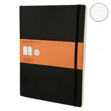 Записная книжка Moleskine Classic большая черная линейка Записная книжка Moleskine Classic большая черная линейка