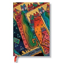 Блокнот Paperblanks Фантастические Коты A6, Линия, Коты Санта-фе Блокнот Paperblanks Фантастические Коты A6, Линия, Коты Санта-фе