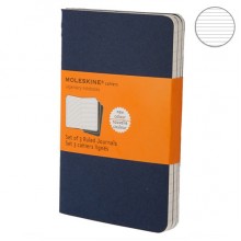Блокнот Moleskine Cahier маленький синий CH211 Блокнот Moleskine Cahier маленький синий CH211