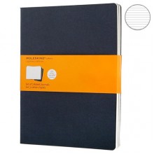 Набор блокнотов Moleskine Cahier больших синих CH221 Набор блокнотов Moleskine Cahier больших синих CH221