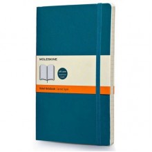 Блокнот Moleskine Classic Средний A5 Мягкая Обложка Линия Аквамарин Блокнот Moleskine Classic Средний A5 Мягкая Обложка Линия Аквамарин