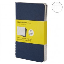 Блокнот Moleskine Cahier маленький синий CH212 Блокнот Moleskine Cahier маленький синий CH212