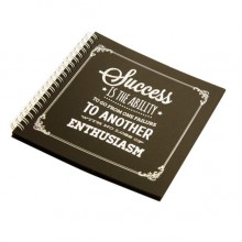 Блокнот с темными листами "Success" Блокнот с темными листами "Success"