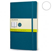 Записная Книжка Moleskine Classic A5 Чистые листы Аквамарин Мягкая Обложка Записная Книжка Moleskine Classic A5 Чистые листы Аквамарин Мягкая Обложка