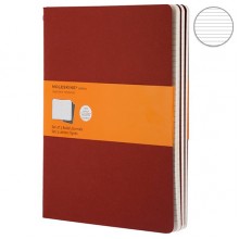 Набор блокнотов Moleskine Cahier больших бордо CH121 Набор блокнотов Moleskine Cahier больших бордо CH121
