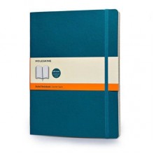 Записная Книжка Moleskine Classic A4 Линия Аквамарин Мягкая Обложка Записная Книжка Moleskine Classic A4 Линия Аквамарин Мягкая Обложка