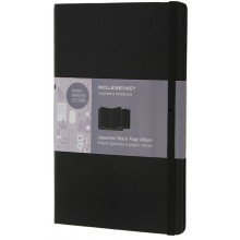 Альбом Moleskine Средний A5 Японский Черные листы Альбом Moleskine Средний A5 Японский Черные листы