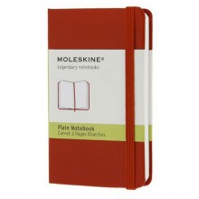 Записная Книжка Moleskine mini Чистые листы Красная Записная Книжка Moleskine mini Чистые листы Красная