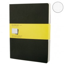 Набор блокнотов Moleskine Cahier больших черных QP322 Набор блокнотов Moleskine Cahier больших черных QP322