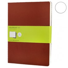 Набор блокнотов Moleskine Cahier больших бордо CH123 Набор блокнотов Moleskine Cahier больших бордо CH123