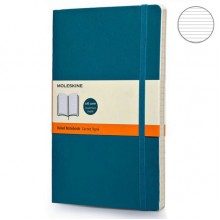 Записная Книжка Moleskine Classic A5 Линия Аквамарин Мягкая Обложка Записная Книжка Moleskine Classic A5 Линия Аквамарин Мягкая Обложка