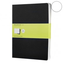 Набор блокнотов Moleskine Cahier больших черных QP323 Набор блокнотов Moleskine Cahier больших черных QP323