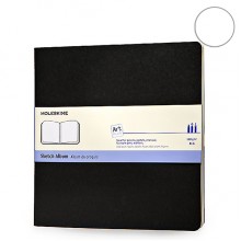Блокнот Moleskine Art Cahier средний черный ARTSKA5 Блокнот Moleskine Art Cahier средний черный ARTSKA5