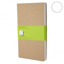 Набор блокнотов Moleskine Cahier средних бежевых QP418 Набор блокнотов Moleskine Cahier средних бежевых QP418