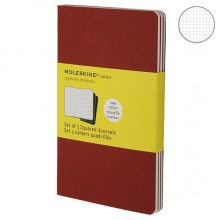 Набор блокнотов Moleskine Cahier маленьких бордо CH112 Набор блокнотов Moleskine Cahier маленьких бордо CH112