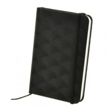 Карманный блокнот БланкНотик (черный, волны) Карманный блокнот БланкНотик (черный, волны)