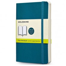 Блокнот Moleskine Classic Карманный B7 Мягкая Обложка Чистые листы Аквамарин Блокнот Moleskine Classic Карманный B7 Мягкая Обложка Чистые листы Аквамарин