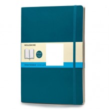 Блокнот Moleskine Classic Большой B5 Мягкая Обложка Точка Аквамарин Блокнот Moleskine Classic Большой B5 Мягкая Обложка Точка Аквамарин