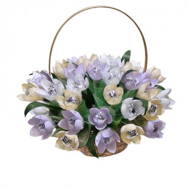 Букет из конфет Весеннее настроение